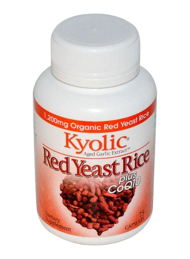 Aged Garlic Extract Red Yeast Rice Plus Coq10 - 75 Capsules