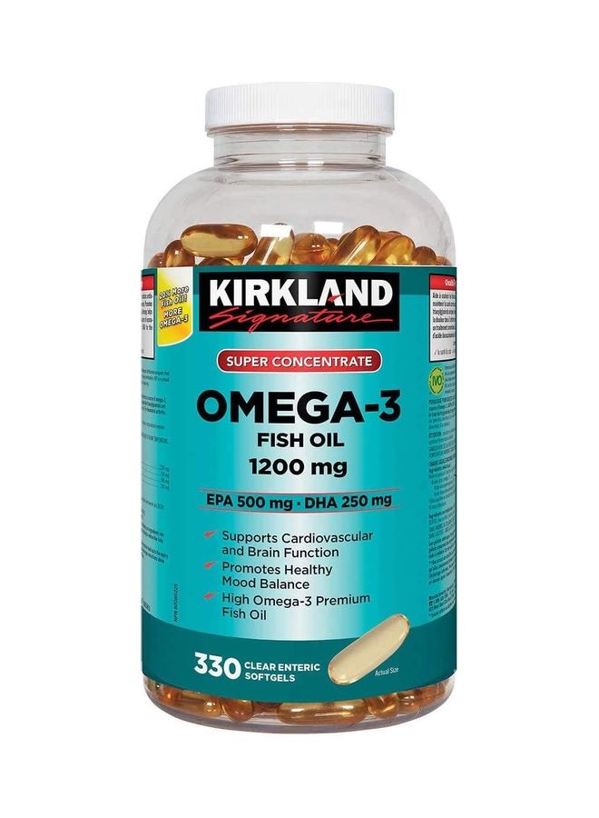Super Concentrate Omega-3 Fish Oil 1200mg/ EPA 500/DHA 250 mg