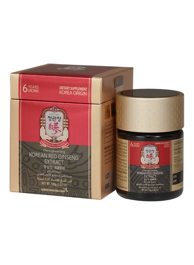 World No.1 Korean Red Ginseng Extract 100% (100 gm)