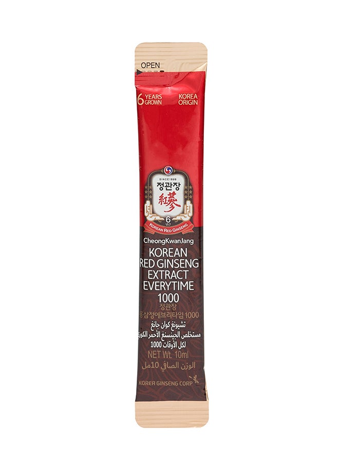 Korean Red Ginseng Extract Every Time 1000 Mg