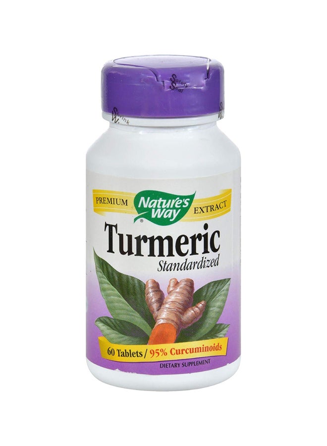 Premium Extract Tumeric Standardized - 60 Tablets