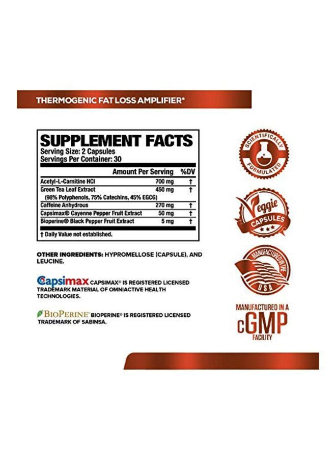 Burn-XT Thermogenic Fat Burner - 60 Veggie Capsules