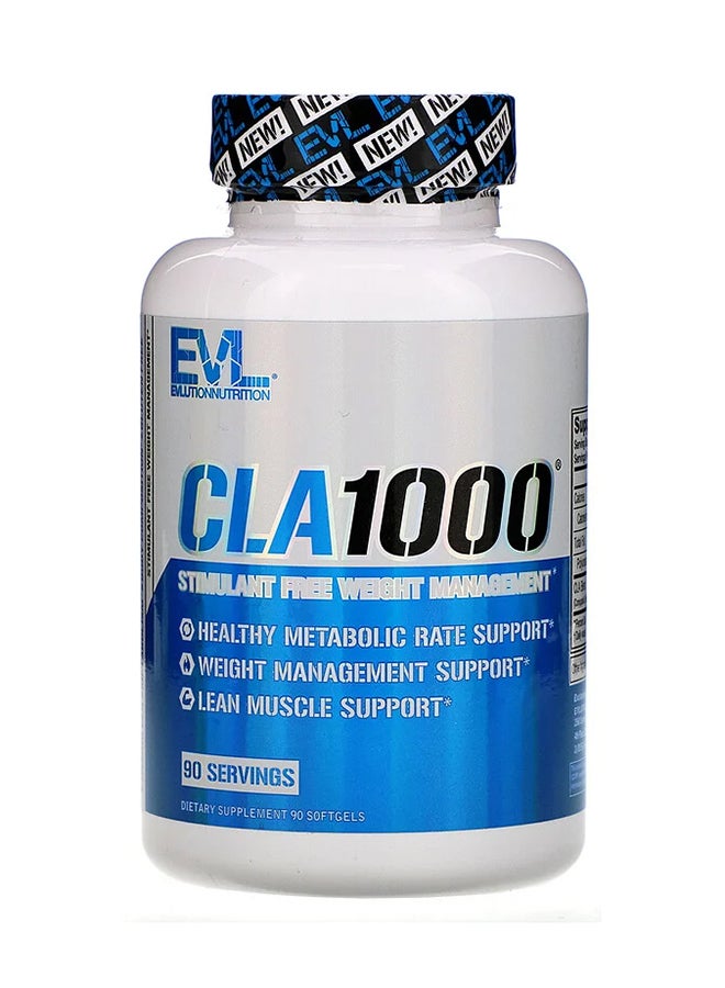 CLA 1000 Weight Management Dietary Supplement - 90 Softgels