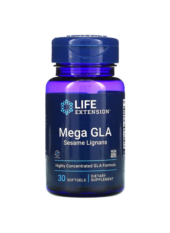 Mega GLA With Sesame Lignans - 30 Softgels