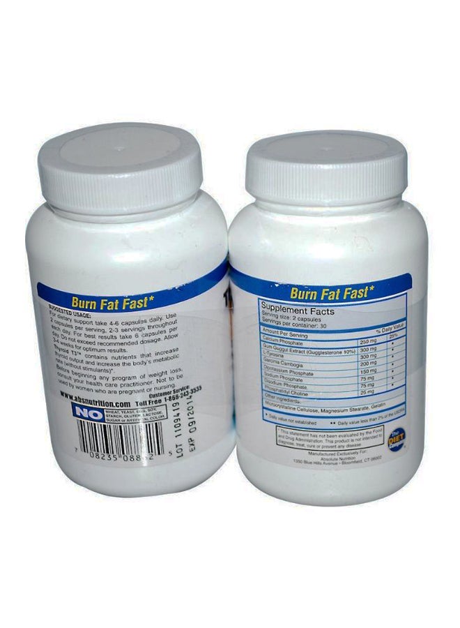 Pack Of 2 Thyroid T-3 Original Formula - 120 Capsules