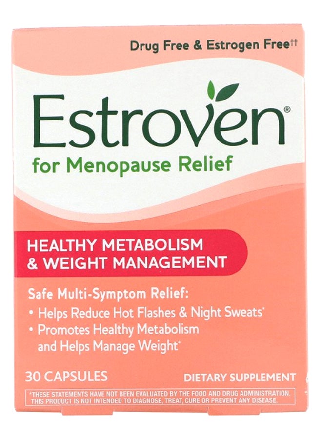 Menopause Relief Healthy Metabolism And Weight Management - 30 Capsules