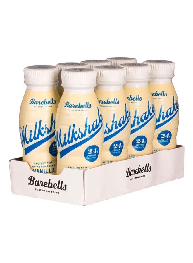 Protein Vanilla Milkshake box of 8 bottle x 330 ml