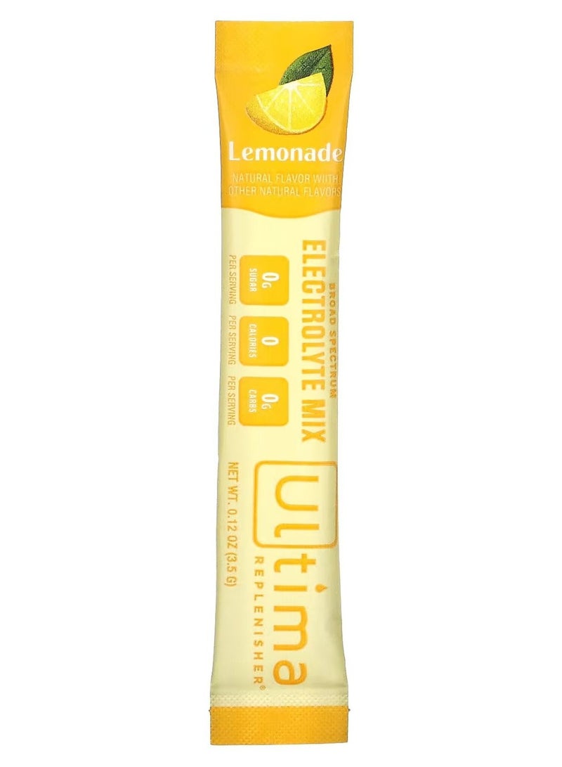 Electrolyte Drink Mix Lemonade 20 Packets 0.12 oz 3.5 g