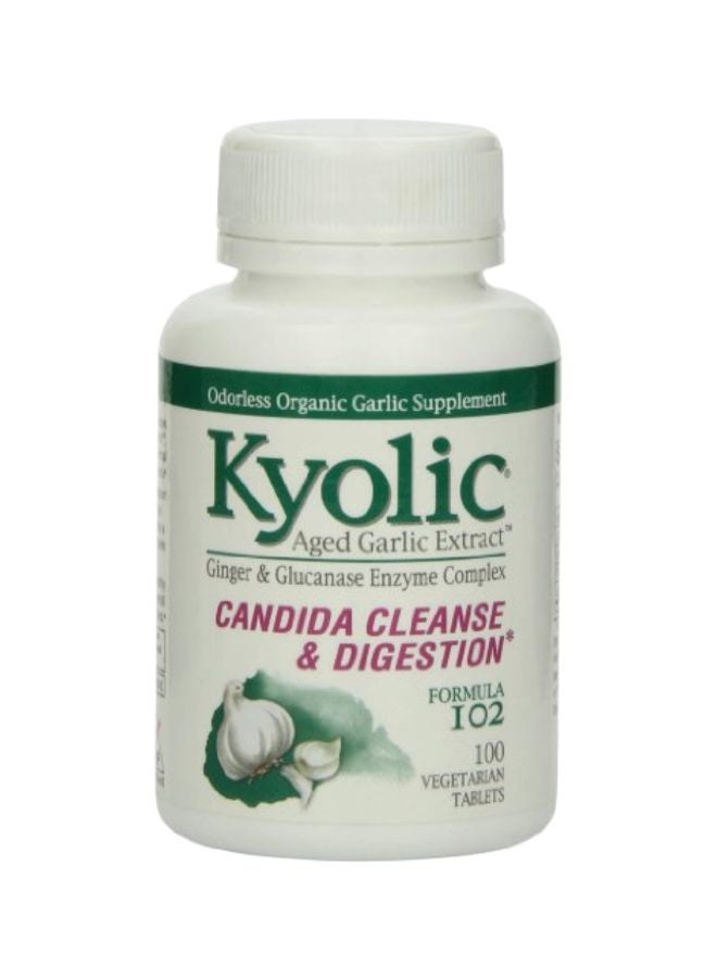Candida Cleanse And Digestion Formula 102 - 100 Vegetarian Tablets