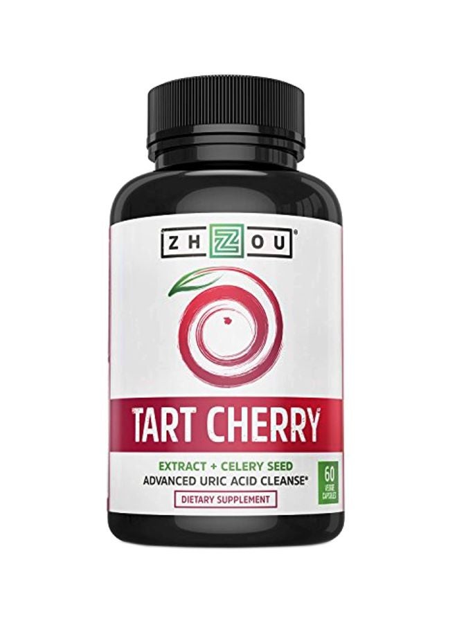 Advanced Uric Acid Cleanse Dietary Supplement - Tart Cherry - 60 Capsules