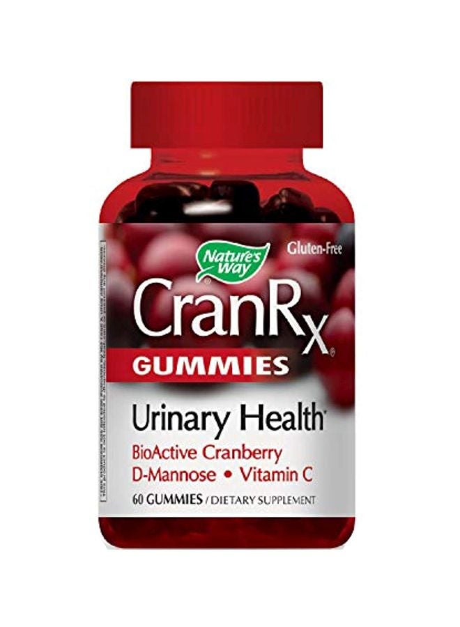 CranRx Urinary Health Supplement - 60 Gummies
