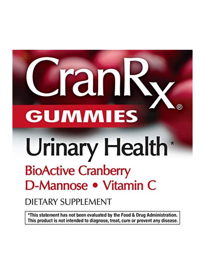 CranRx Urinary Health Supplement - 60 Gummies