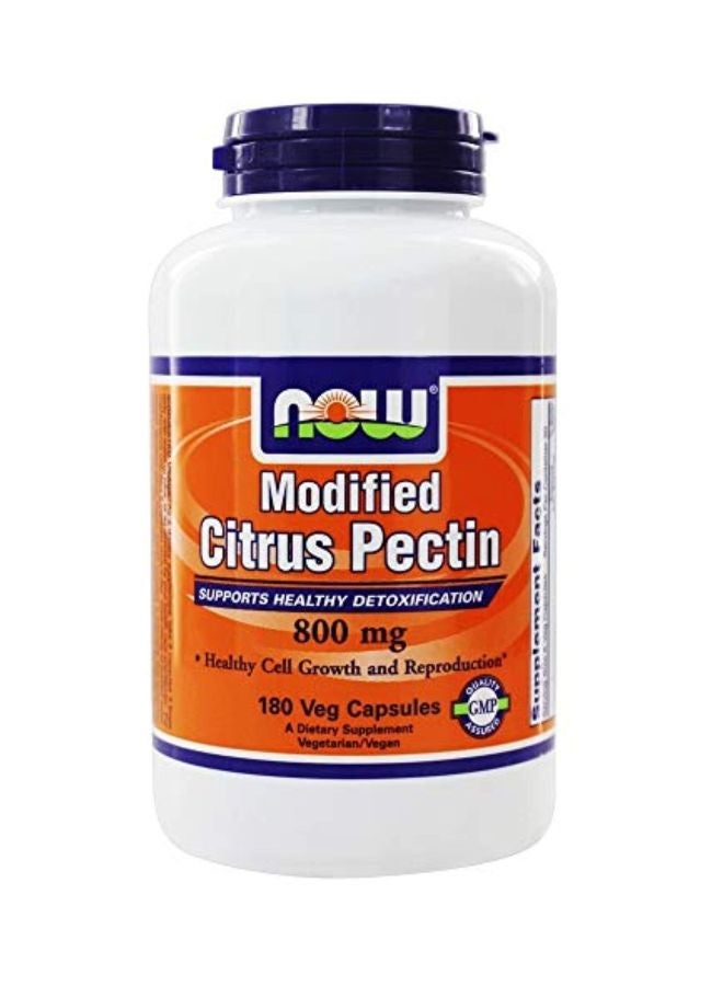 Citrus Pectin Dietary Supplement 800 mg - 180 Vegetable Capsules