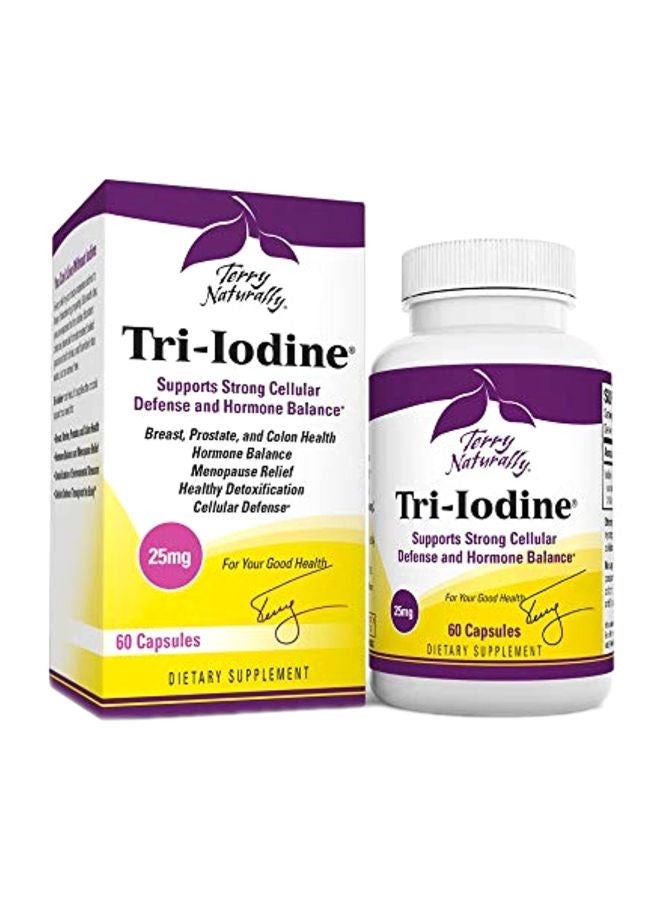 Tri-Iodine Supports Strong Cellular Defense And Hormone Balance - 60 Capsules
