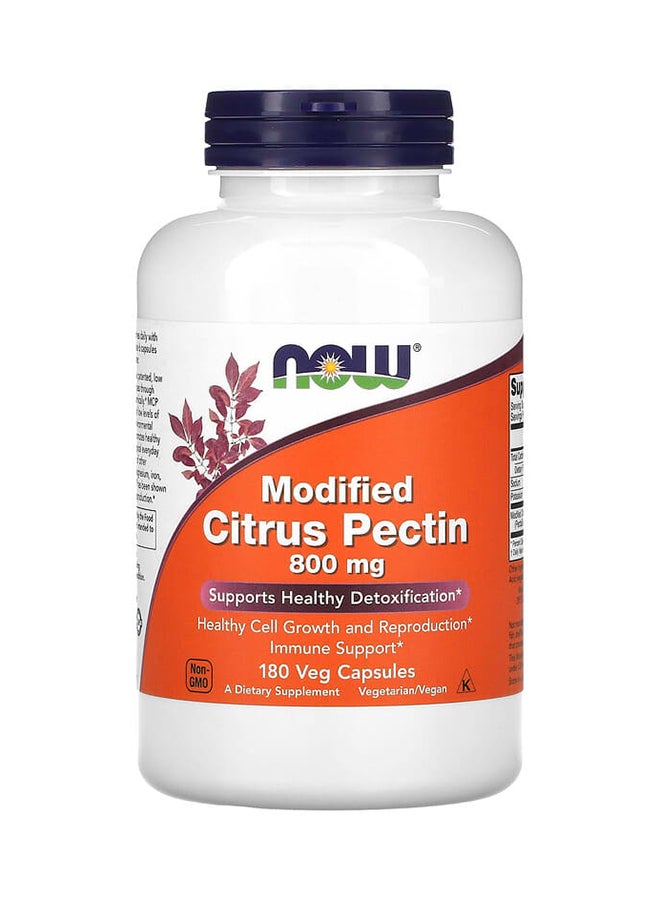 Citrus Pectin Dietary Supplement - 180 Capsules 800 mg