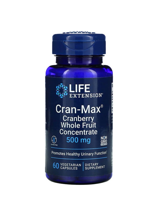 Cran-Max Dietary Supplement - 60 Vegetarian Capsules