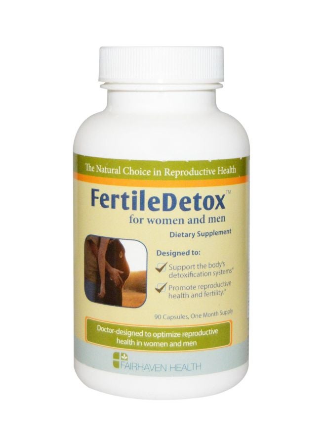 FertileDetox Dietary Supplement - 90 Capsules