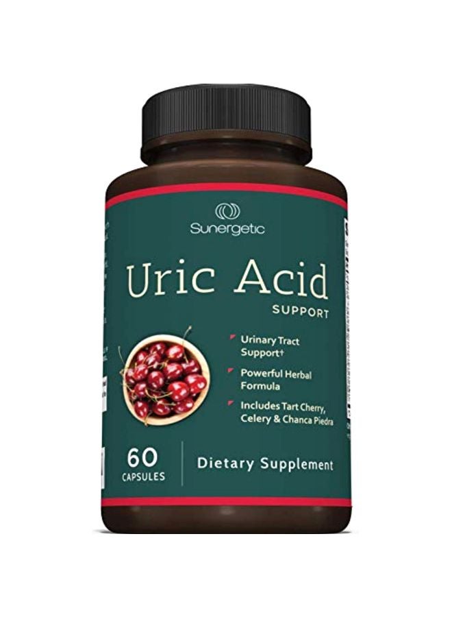 Uric Acid Support Herbal Supplement - 60 Capsules