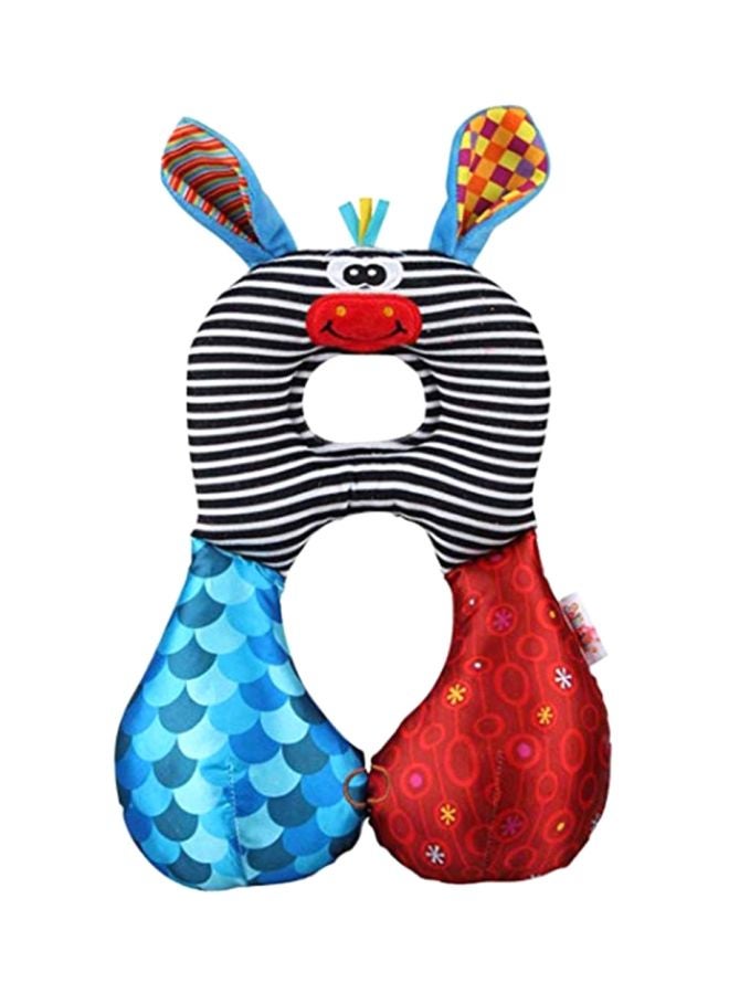 Cute Cartoon Head Pattern Neck Pillow Polyester Multicolour