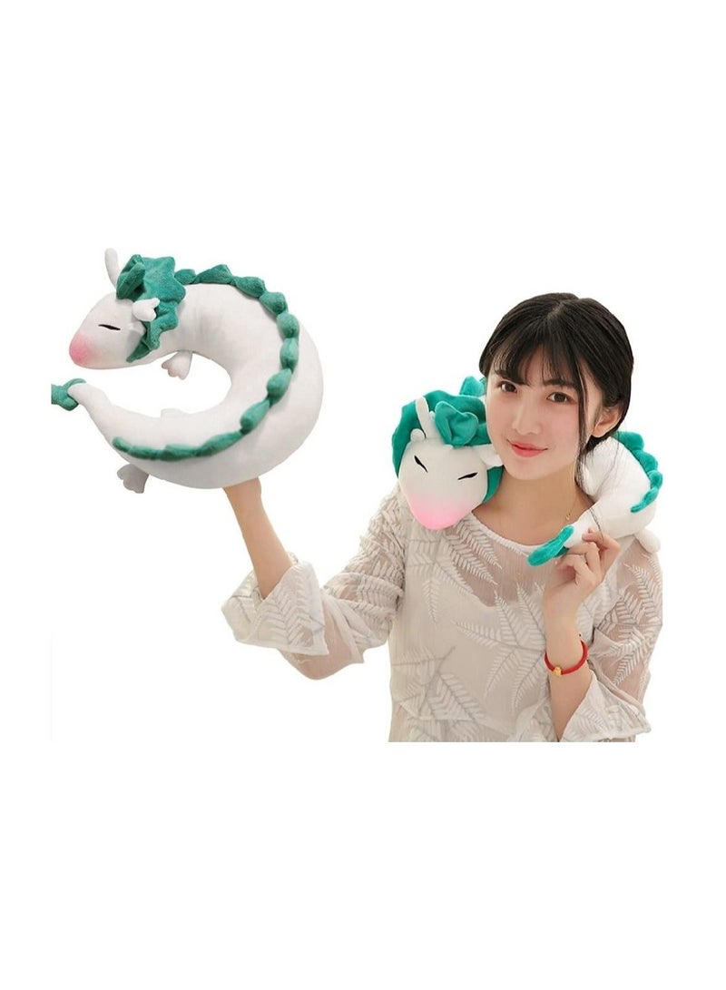 LUCKSTAR Dragon Neck Pillow Anime Cute U-shaped