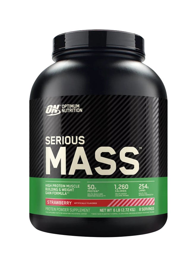Serious Mass Protein - Strawberry - 2.72 Kg