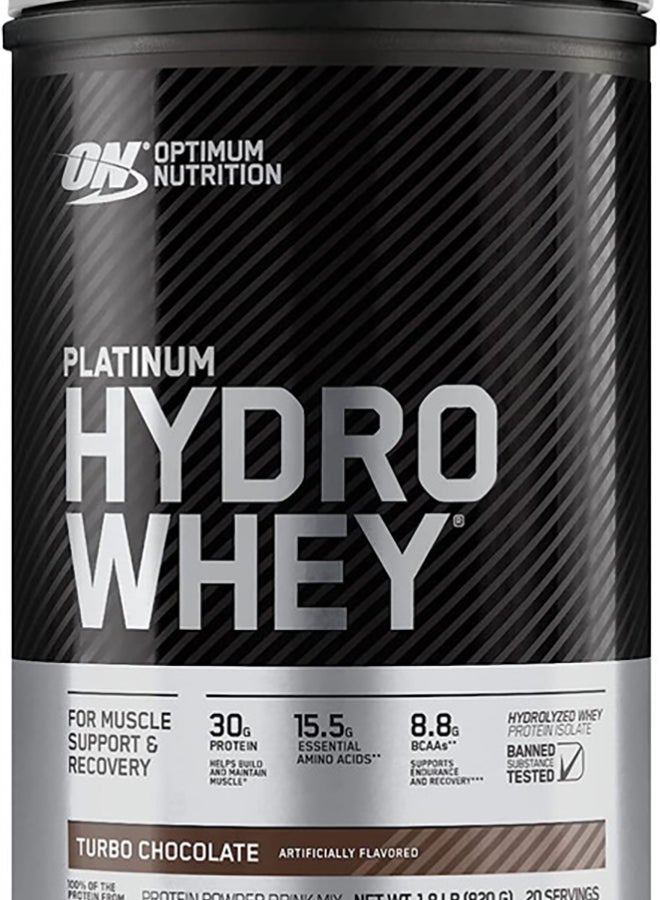 Platinum Hydro Whey
Protein - Turbo
Chocolate - 820 Gram