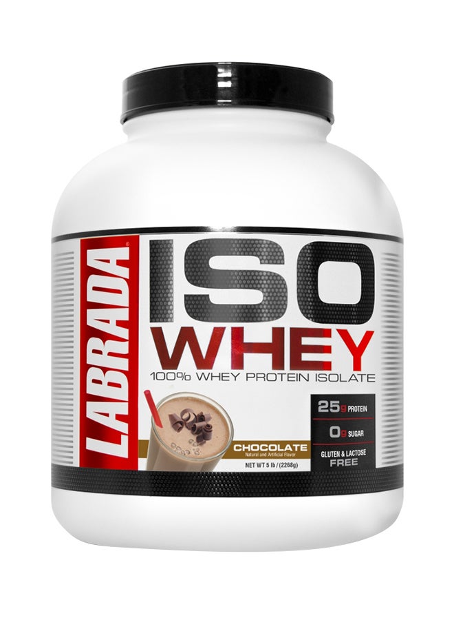 ISO Whey 100% Whey Protein Isolate Chocolate 5lbs