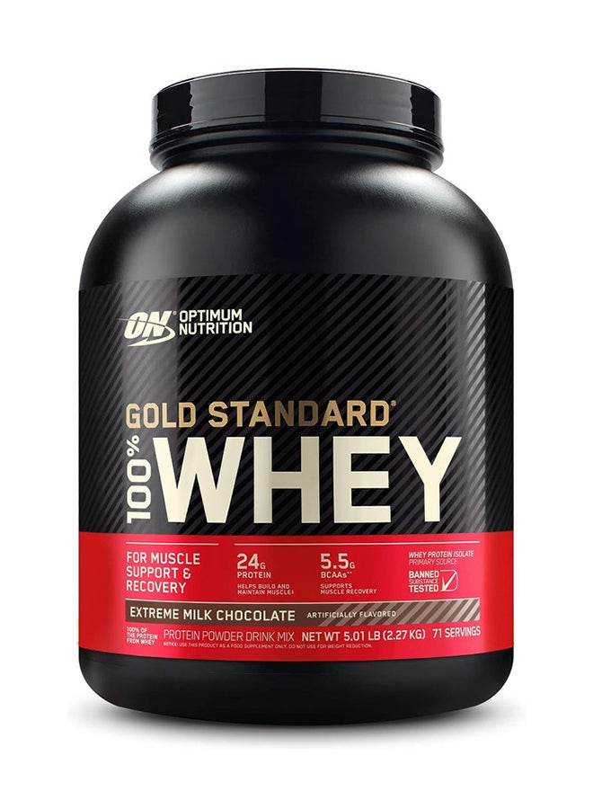 Gold Standard Whey Protein - Extreme Milk Chocolate - 2.27 Kg