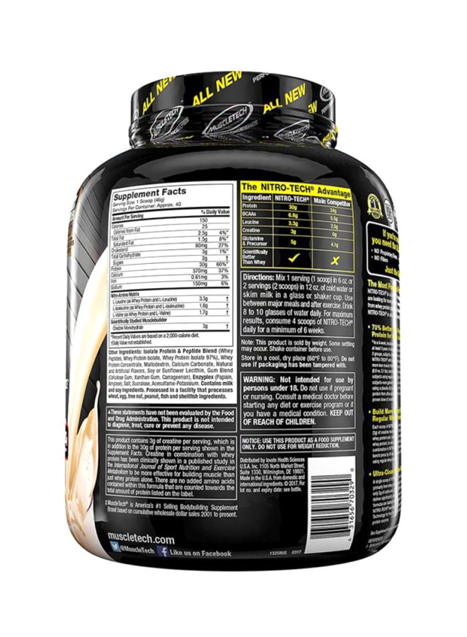Nitro Tech Protein Vanilla Cream 1.81 Kg