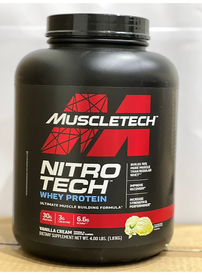 Nitro Tech Protein Vanilla Cream 1.81 Kg