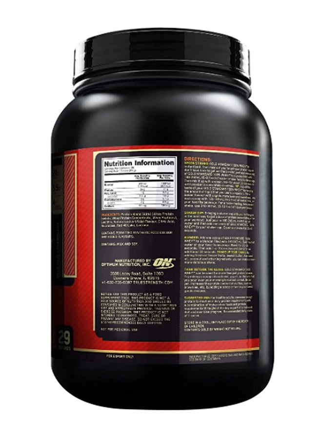 Optimum Nutrition Gold Standard 100% Whey Protein, Delicious Strawberry, 2 LB