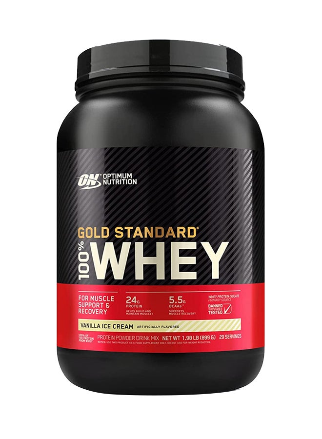 Gold Standard 100
Percent Whey
Protein - Vanilla
Ice Cream - 899
Gram-29 Servings