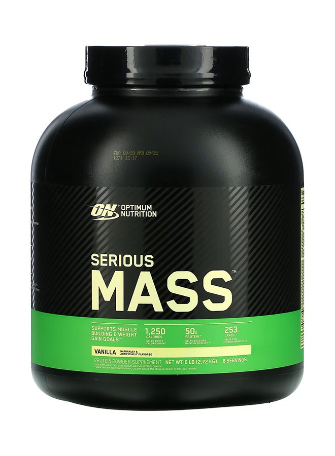 Serious Mass High Protein - Vanilla - 2.72 Kg