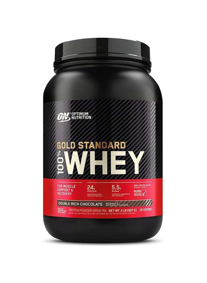 Gold Standard 100% Whey Protein Powder Double Rich Chocolate 2lb