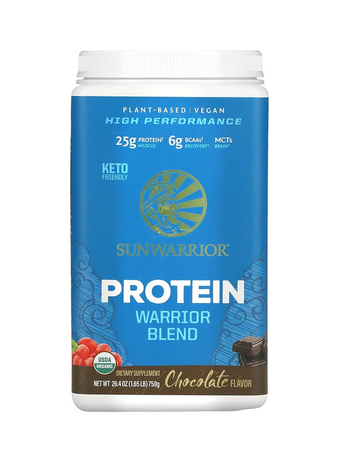 Protein Warrior Blend Powder - Chocolate 1.65 lb (750 g)