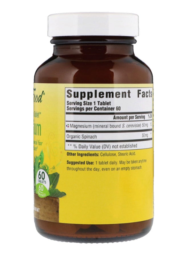 Magnesium Mineral - 60 Tablets