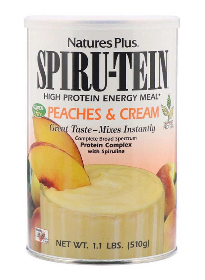 Peaches And Cream Spiru-Tein High Protein Powder