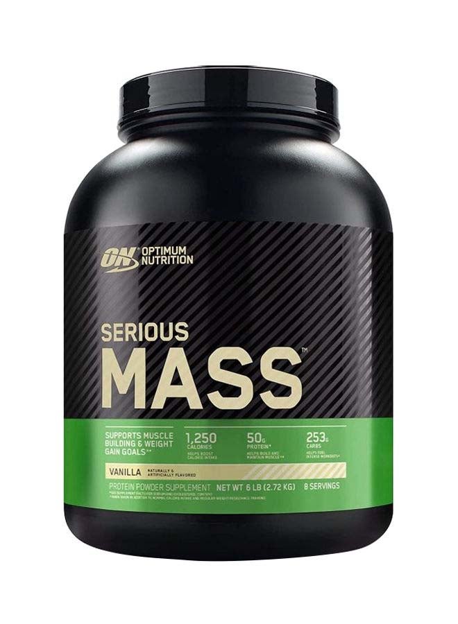 Serious Mass Weight Gainer Powder - Vanilla - 6LB