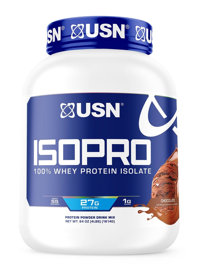 USN IsoPro 100% Whey Isolate 4lb Chocolate