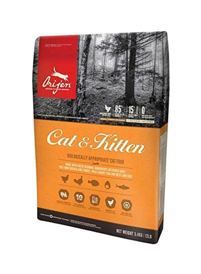 Cat And Kitten Dry Food 5.4kg