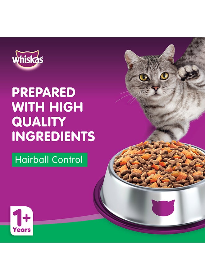 Chicken And Tuna Hairball Control Dry Food Bag Pack Of 6 1.1kg