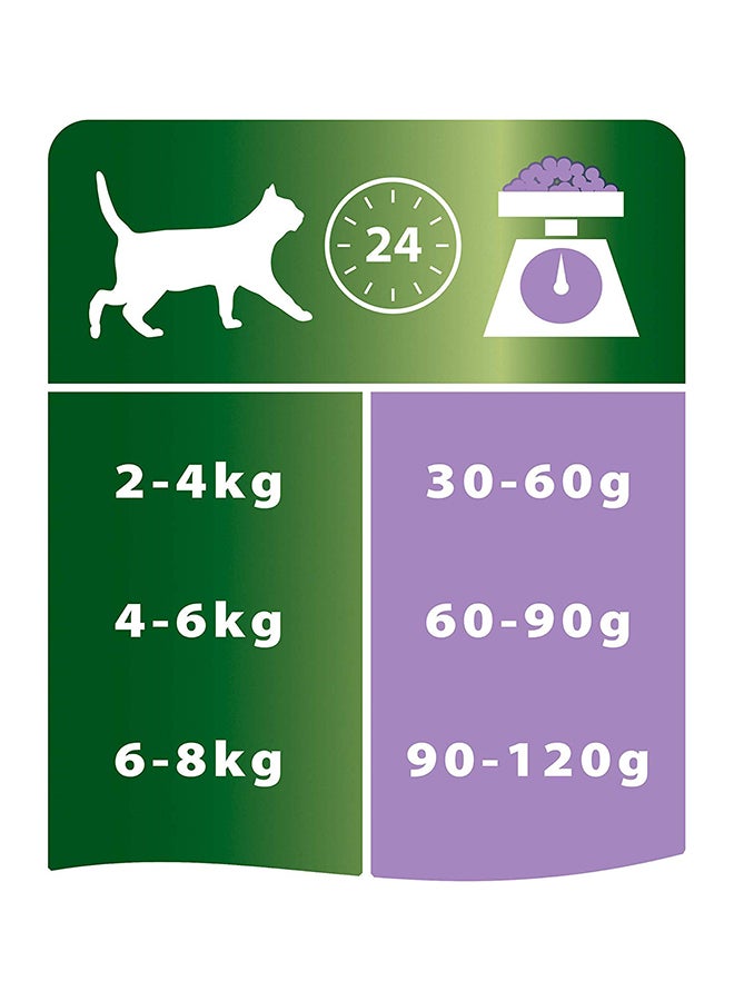 Sterilised Adult Dry Cat Food With Turkey Brown 1.5 kg