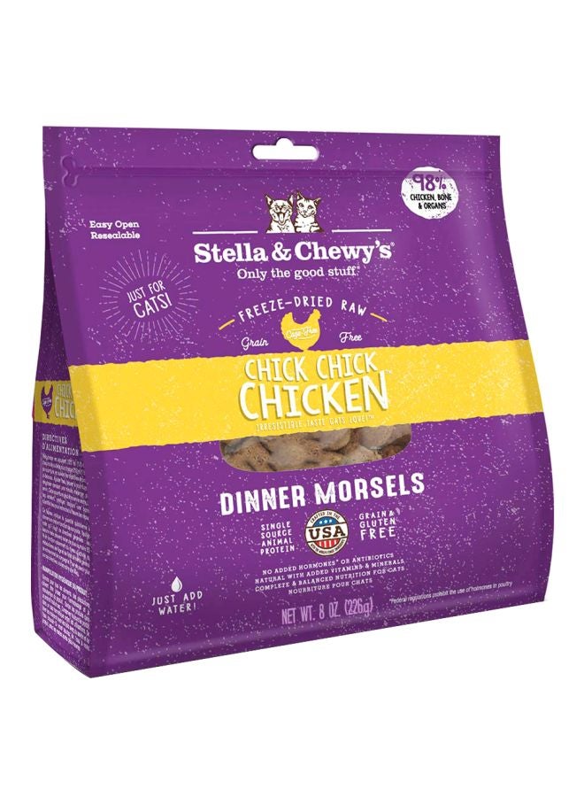 Chick Chick Chicken Dinner Morsels Cat Food