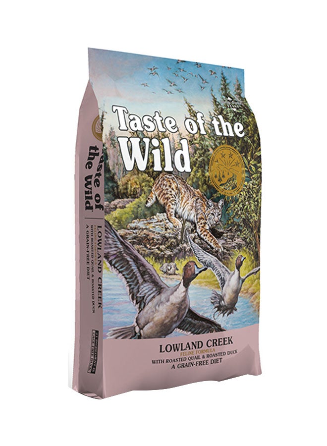 Lowland Creek Feline Recipe With Roasted Quail And Roasted Duck 2.3kg