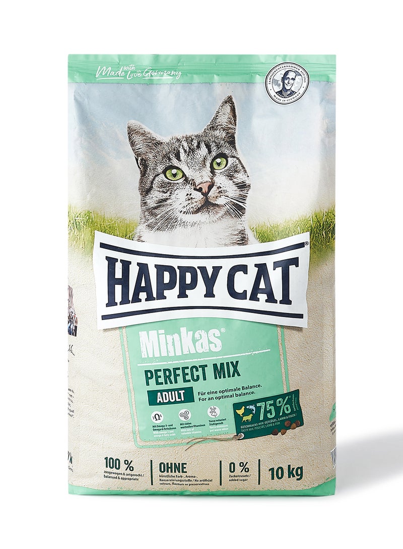 Minkas Perfect  Mix Cat Dry Food 10kg