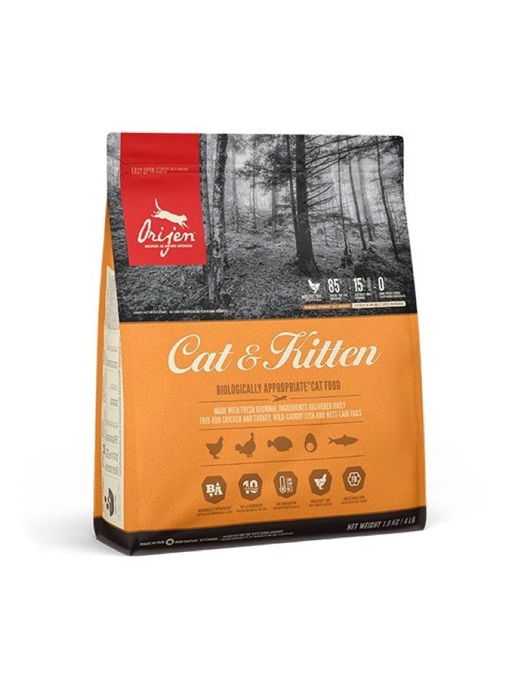 Orijen Cat & Kitten Dry Food 1.8kg