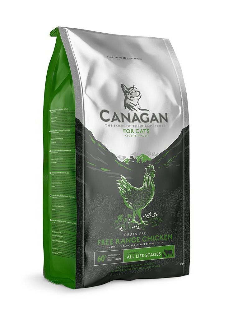 Canagan Free Range Chicken Grain Free Dry Cat Food 4Kg