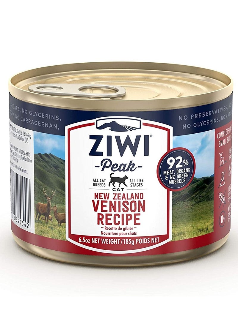 Venison Recipe Canned Cat Wet Food 185g