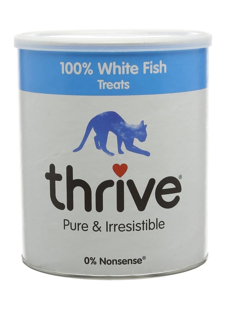 White Fish Cat Treats 110g