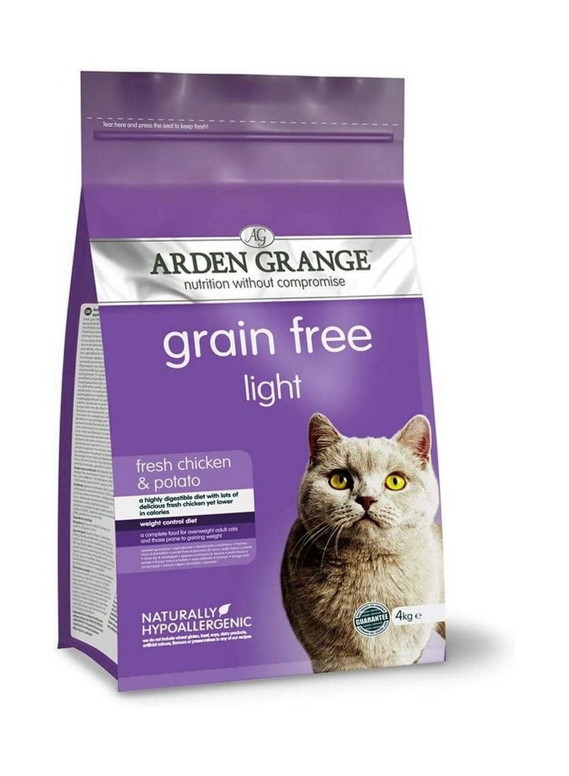 Grain Free Adult Cat Light Fresh Chicken & Potato 4kg